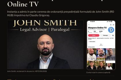 Tribunalul Iași dispune eliminarea unor materiale publicate de Diaspora Online TV
